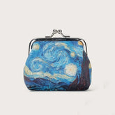 Creative Abstract Print Coin Purse